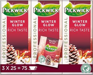 Pickwick - Professional Winterglow - 3x 25 Teebeutel