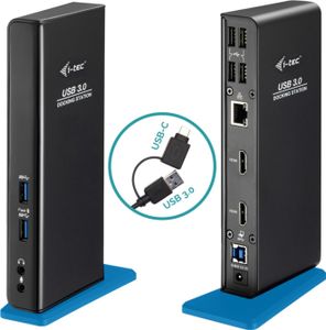 i-tec USB 3.0/USB-C Dual HDMI Docking Station