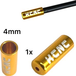 KCNC Endkappe für Schaltungszug 4mm Gold