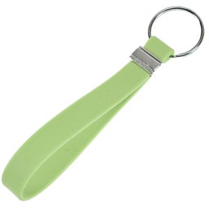 Silikon Schlüssel Band Key Tag Schlüssel Anhänger Fluoreszierend Grün