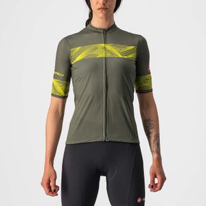 Castelli Fenice W Military Green/Sulphur XS