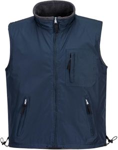 Portwest - Weste wendbar für Herren PW546 (4XL) (Marineblau)
