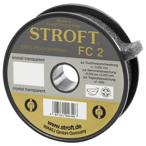 Stroft FC2 Fluorocarbon Hauptschnur 150m 0,250mm-5,3kg