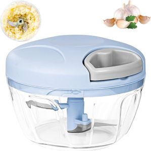 Zerkleinerer Manuell 500ml Zwiebelschneider, Chopper, Zwiebelhacker, GemüSeschneider,​ Ideal für Obst & GemüSe, Knoblauch, Zwiebel, NüSse, Tomaten