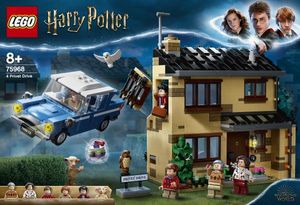 LEGO 75968 Harry Potter Haus mit Ford Anglia sowie Minifiguren