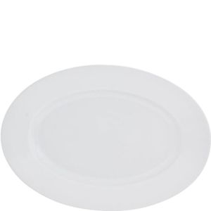 Kahla Aronda tanier oválny, tanier na tortu, servírovací tanier, Ø 23 cm, biely, 453304A90045B