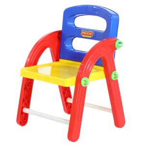 WADER Stuhl Kinderstuhl Sitzstuhl Hocker Kindermöbel Kunststoff zerlegbar 30 cm