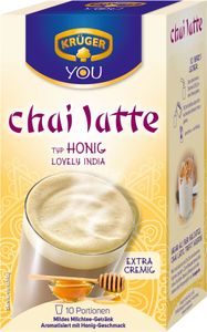 Krüger You Chai Latte Typ Honig Lovely India extra cremig | 10 Portionen