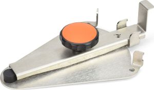 Wandhalterung für die Feuerplatte - Platzsparende Aufbewahrung für alle Feuerplatten bis 10mm Dicke
