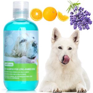 Shampoo Für Langhaarige Hunde Hundeshampoo Katzenshampoo Antibakteriell Zarte Mild Lavender-Citrus 250 Ml