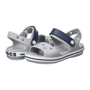 Crocs Crocband Sandal K Light Grey/Navy Größe EU 28-29 Normal