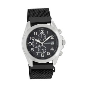 Oozoo Damen Armbanduhr Timepieces Analog Metall schwarz D2UOC10732