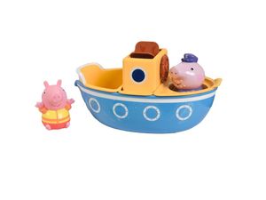 Prasátko Peppa Pig s dědečkem na lodi