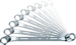 Doppelringschlüssel-Satz 10-tlg. (6-32 mm) tiefgekröpft, extrem belastbar | 20/10
