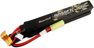 Gens ace 25C 1500 mAh 3S1P 11,1 V Nunchuck 3X Airsoft Gun Lipo-Akku mit Mini-Tamiya-Stecker