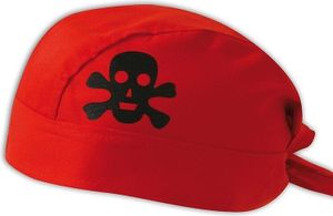 rotes Piratenkopftuch für Piratenkostüm von Kindern, 1 Stück