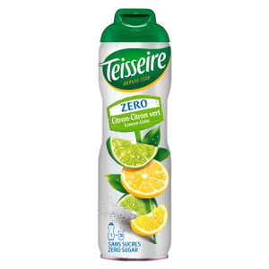 Teisseire Getränke-Sirup Lemon/Zitrone 0% - 600ml (1er Pack)