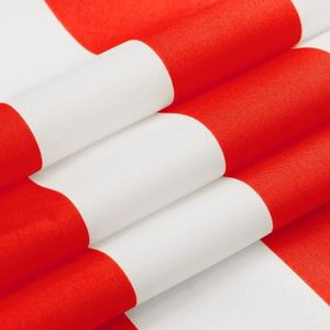 wasserabweisender Stoff rote Streifen