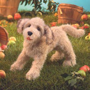 Folkmanis Handpuppe Hund Labradoodle 3136