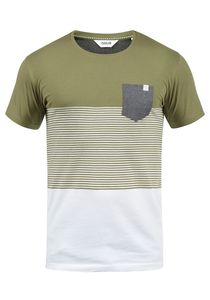 SOLID SDMalte Herren T-Shirt Kurzarm Shirt mit Streifen und Rundhalsausschnitt