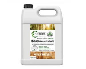 1Liter - Contura Premium Lebensmittelecht Arbeitsplattenöl Holzöl Naturöl Pflegeöl