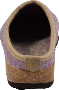 Dr. Brinkmann Damen Hausschuh Pantoffel farblich abgesetzte Einstiegskante 320094, Größe:37 EU, Farbe:Lila