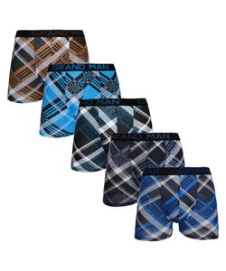 5er Pack Retroshorts Boxershorts Unterhosen Unterwäsche in 5 verschiedenen Farben Größe XL für Sport, Hobby und Alltag