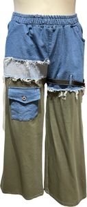 FaS753 Jogger mit Schlag grün