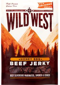Wild West Beef Jerky Honey BBQ
