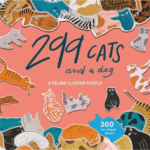 Laurence King Shape puzzle 299 Katzen und Hund 300 Teile