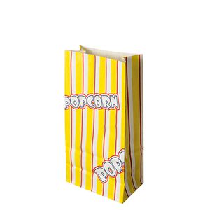 PAPSTAR Popcorn-Tüte 205 x 105 x 60 mm aus Kraftpapier 100 Stück