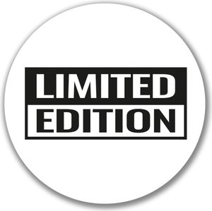 Huuraa Aufkleber Limited Edition Schriftzug Geschenk Sticker 10cm Limited Edition Präsent