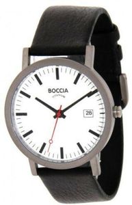 Boccia Herren Quarz Armbanduhr aus Titan - 3622-01
