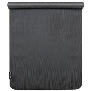 Yogistar Yogamatte travel, black - wooden effect, 182 cm X 61 cm X 1,5 mm