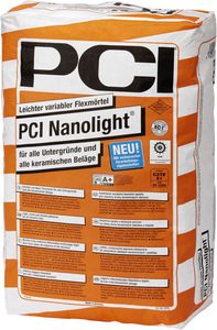 PCI Nanolight Fliesenkleber 15 kg PCI Nanolight Fliesenkleber 15 kg