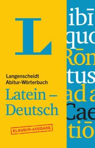 Langenscheidt Abitur-Wörterbuch Latein-Deutsch
