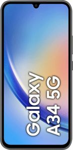 Oryginalny wyświetlacz do Samsung Galaxy A34 5G A346B LCD + Ramka Czarny GH82-31200A