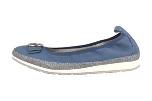 Fitters Footwear Luisa Ballerinas in Übergrößen Blau 2.133299 Blue große Damenschuhe, Größe:45