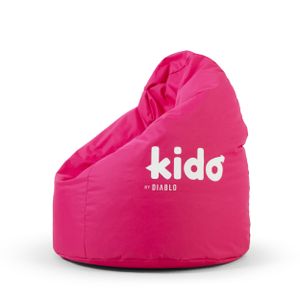 Kido By Diablo Kindersitzsack mit Füllung Sitzsack Gaming Sessel Beanbag Farbe: Rosa