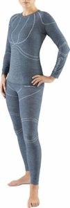 Viking Lana Pro Merino Lady Set Base Layer Dark Grey L Thermischeunterwäsche