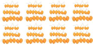 Ostereier 144 Stück im Beutel orange