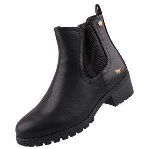 Mustang Stiefelette Stiefelette Lederimitat/Textil