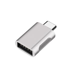 INF USB-C-auf-USB-3.0-Adapter 10 Gbit/s Silber