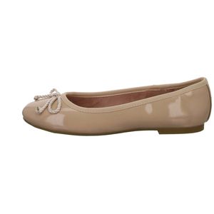 Tamaris Damen Schuhe Ballerinas 1-22101-28, Größe:41 EU, Farbe:Beige