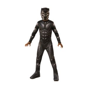 Black Panther - Kostüm - Jungen BN4715 (S) (Schwarz)