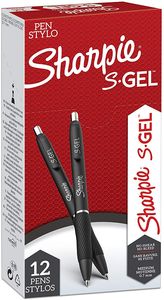 Długopis żelowy S-GEL niebieski 0.7mm (12szt)