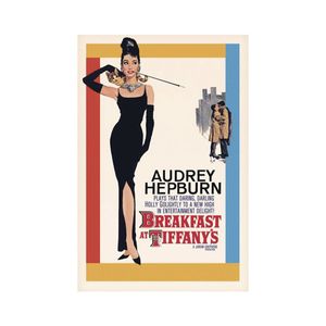Breakfast at Tiffany's Poster Audrey Hepburn