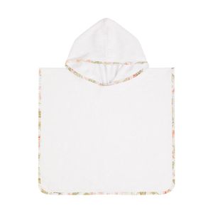 Badeponcho Kinder Baby Mädchen Jungen Frottee Kapuze 100 % Baumwolle Babyhandtuch mit Kapuze für Neugeborene Weich,Super Saugfähig E004 Hawaii 50x50 cm