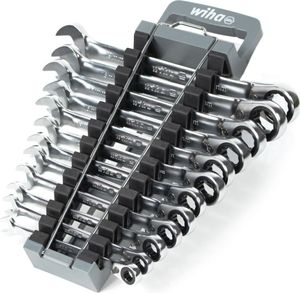 Wiha Ringratschen-Gabel- schlüssel Set