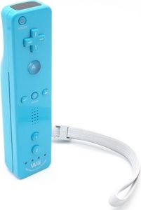 Originální dálkový ovladač Nintendo Wii / Remote Motion Plus Inside Blue